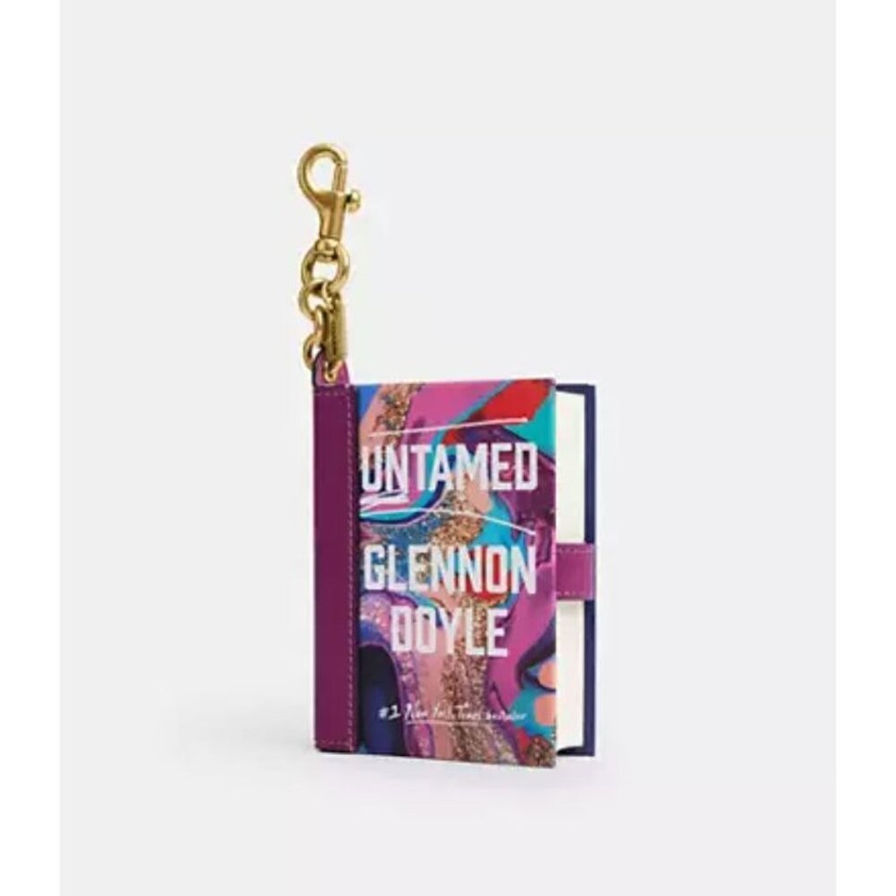 Coach Untamed By Glennon Doyle Book Bag Charm